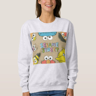 Sweatshirt Copains vintage de Sesame Street
