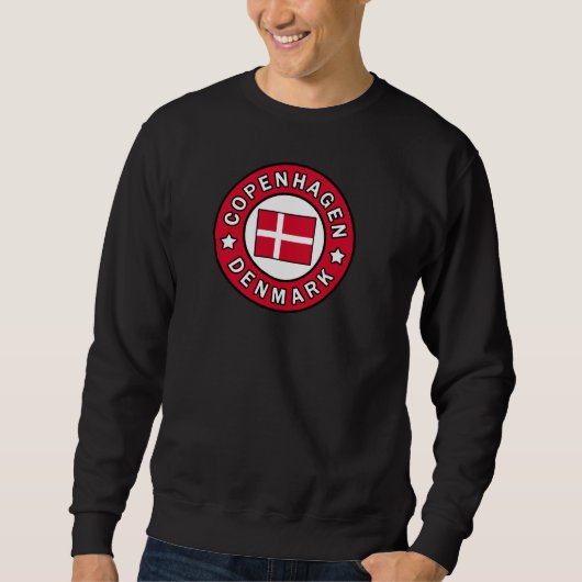 Sweatshirt Copenhague Danemark (Devant)