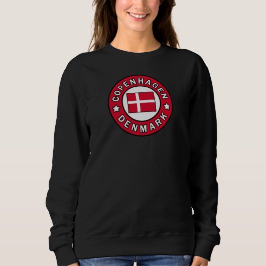 Sweatshirt Copenhague Danemark (Devant)