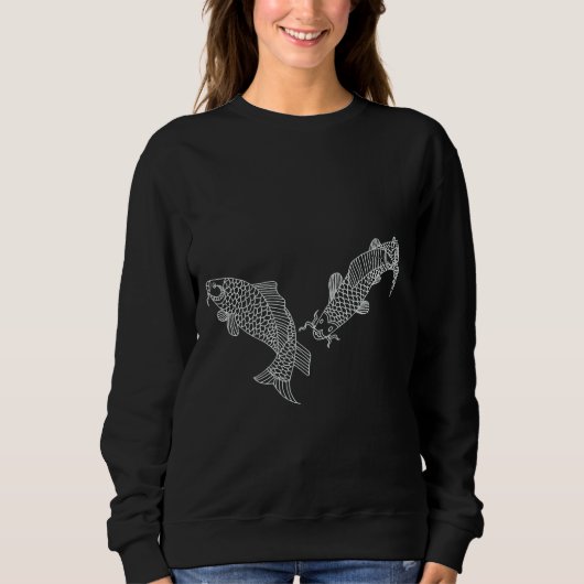 Sweatshirt Copie De Goldfish Danse (Devant)