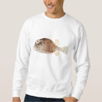 Copie vintage repérée de poissons de Trunkfish