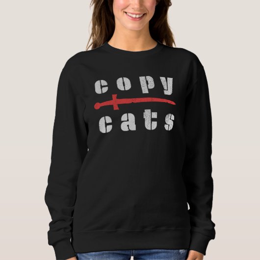 Sweatshirt CopierChats (Devant)