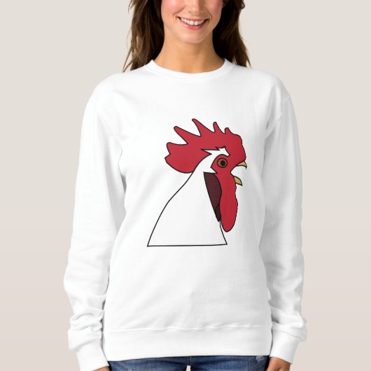 Sweatshirt Coq de poulet (Devant)