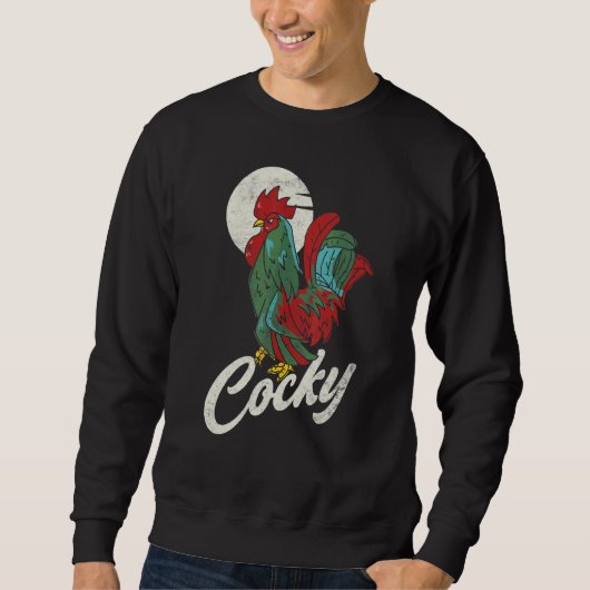 Sweatshirt Coq Pour Poulet (Devant)