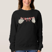 Sweatshirt Coquette Halloween Ghost (Devant)