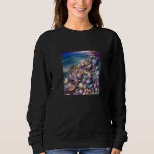 Sweatshirt Coquille Saint-Jacques Coquillage Collectionneur P