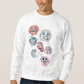 Sweatshirt coquilles océaniques