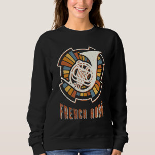 Sweatshirt Cor d'harmonie Vintage Classique Rétro Amour de la