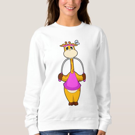 Sweatshirt Corde Fitness Giraffe (Devant)