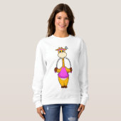 Sweatshirt Corde Fitness Giraffe (Devant entier)