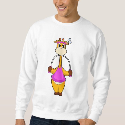 Sweatshirt Corde Fitness Giraffe (Devant)