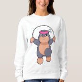 Sweatshirt Corde Mole Fitness (Devant)