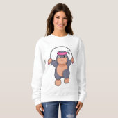 Sweatshirt Corde Mole Fitness (Devant entier)