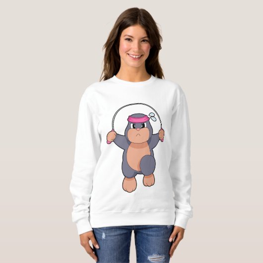 Sweatshirt Corde Mole Fitness (Devant entier)