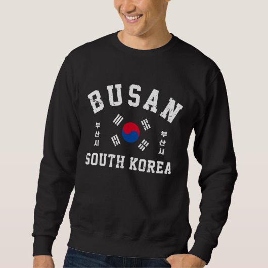Sweatshirt Corée du Sud de Busan (Devant)