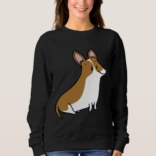 Sweatshirt Corgi Brown (Devant)