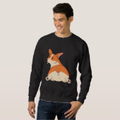 Sweatshirt Corgi Butt 201 (Devant entier)