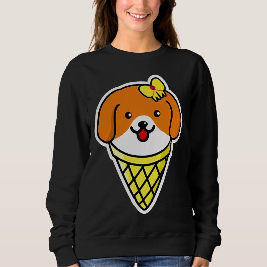 Sweatshirt Corgi chien mignon animal (Devant)