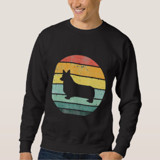 Sweatshirt Corgi Chien Retro Vintage S Style Breed Kennel