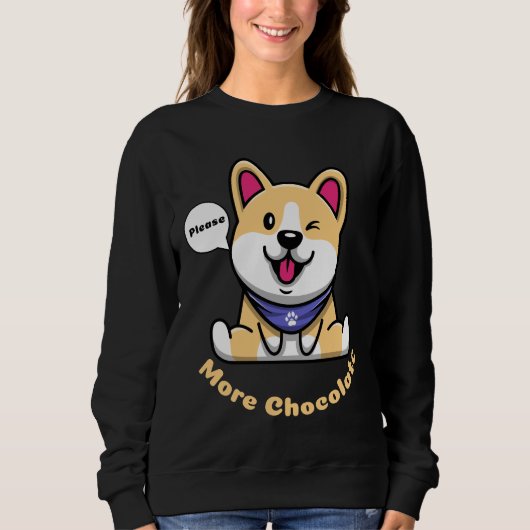 Sweatshirt Corgi Cool Tee (Devant)