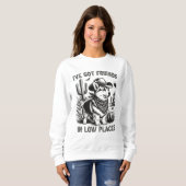 Sweatshirt Corgi Cowboy Funny Women’s  (Devant entier)