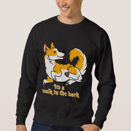 Sweatshirt Corgi Cuddle (Devant)