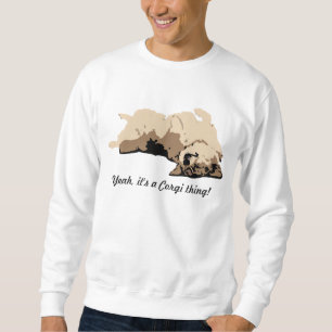 Sweatshirt Corgi de sommeil Gallois