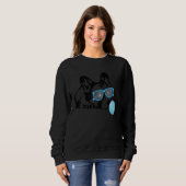 Sweatshirt Corgi dog with with bubble gum glasses  Corgi boys (Devant entier)