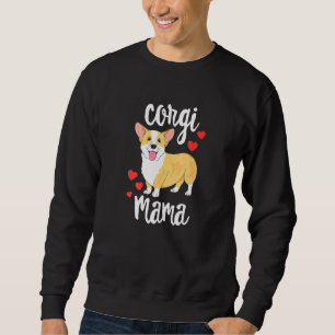 Sweatshirt Corgi Femmes Filles Chiot Maman Chien Mama