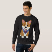 Sweatshirt Corgi Good Boy (Devant entier)