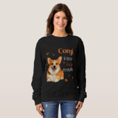 Sweatshirt Corgi Kisses Fix Everything 1249 (Devant entier)