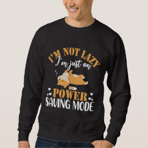 Sweatshirt Corgi Lazy Sleeping Dog Funny