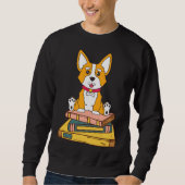 Sweatshirt Corgi Lecture (Devant)