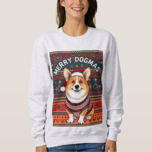 Sweatshirt Corgi Merry Dogmas