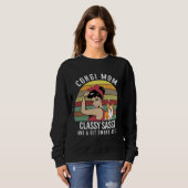 Sweatshirt Corgi Mom Classy Sassy (Devant entier)