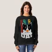 Sweatshirt Corgi Papa 550 (Devant entier)