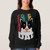Sweatshirt Corgi Papa 550 (Devant)