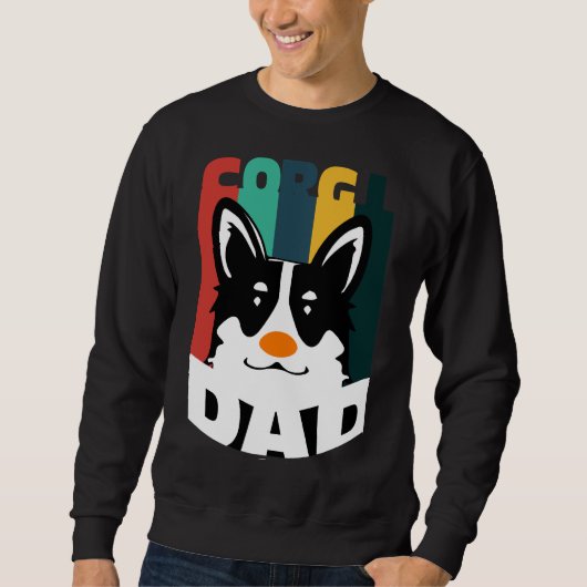 Sweatshirt Corgi Papa 550 (Devant)