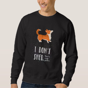 Sweatshirt Corgi Parties scintillant Pembroke Welsh Corgi