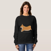 Sweatshirt Corgi Running 953 (Devant entier)