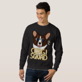 Sweatshirt Corgi Squad Brindle (Devant entier)