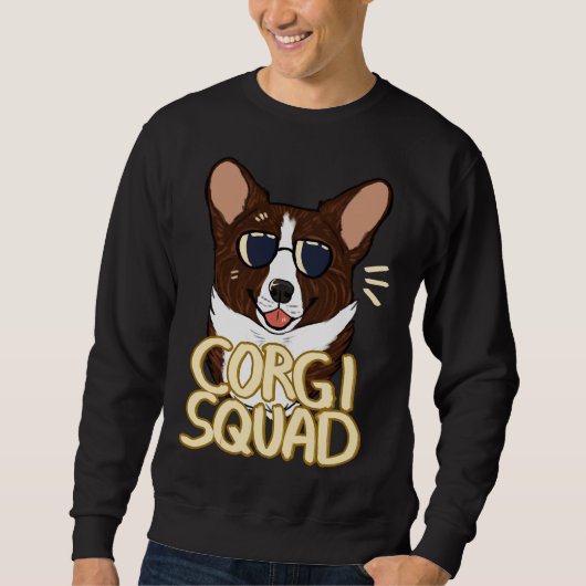 Sweatshirt Corgi Squad Brindle (Devant)