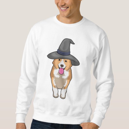 Sweatshirt Corgi Witch (Devant)