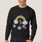 Sweatshirt Corgis World  1183 (Devant)