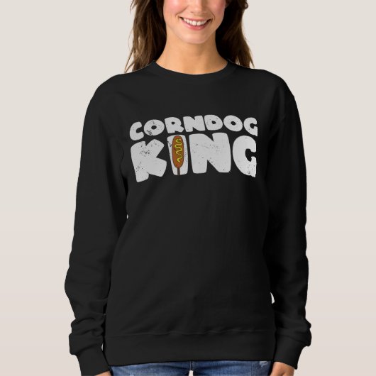 Sweatshirt Corn Dog King Corn Dogs (Devant)