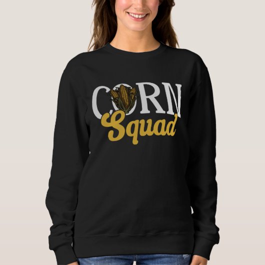 Sweatshirt Corn Vegetables  Corn Squad (Devant)