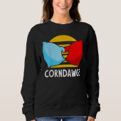 Sweatshirt Cornhole Corn Hole Corndawgs (Devant)