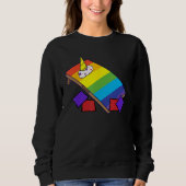 Sweatshirt Cornhole Corn Hole Unicornhole 1 (Devant)