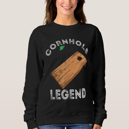Sweatshirt Cornhole Legend Board Jeu Bean Bag (Devant)