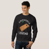 Sweatshirt Cornhole Legend Board Jeu Bean Bag (Devant entier)